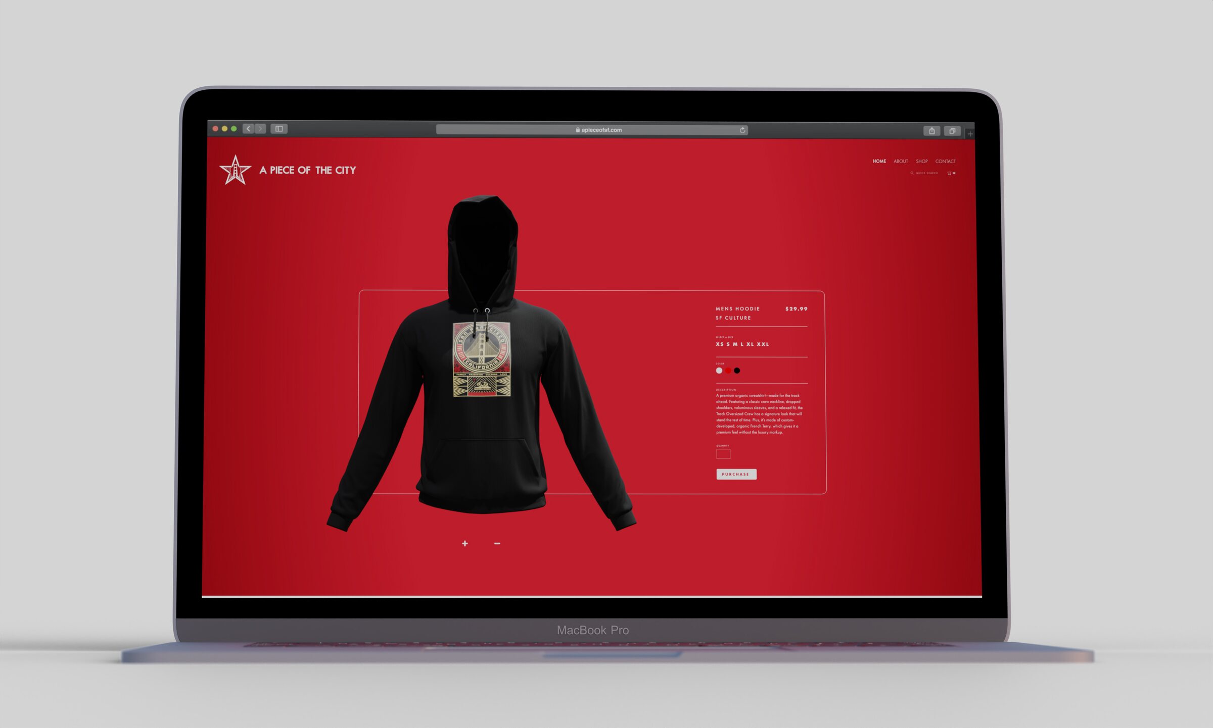 A Piece of the City — identity, apparel, retail work by Josue Bonilla (Pixel Sensei), image 6