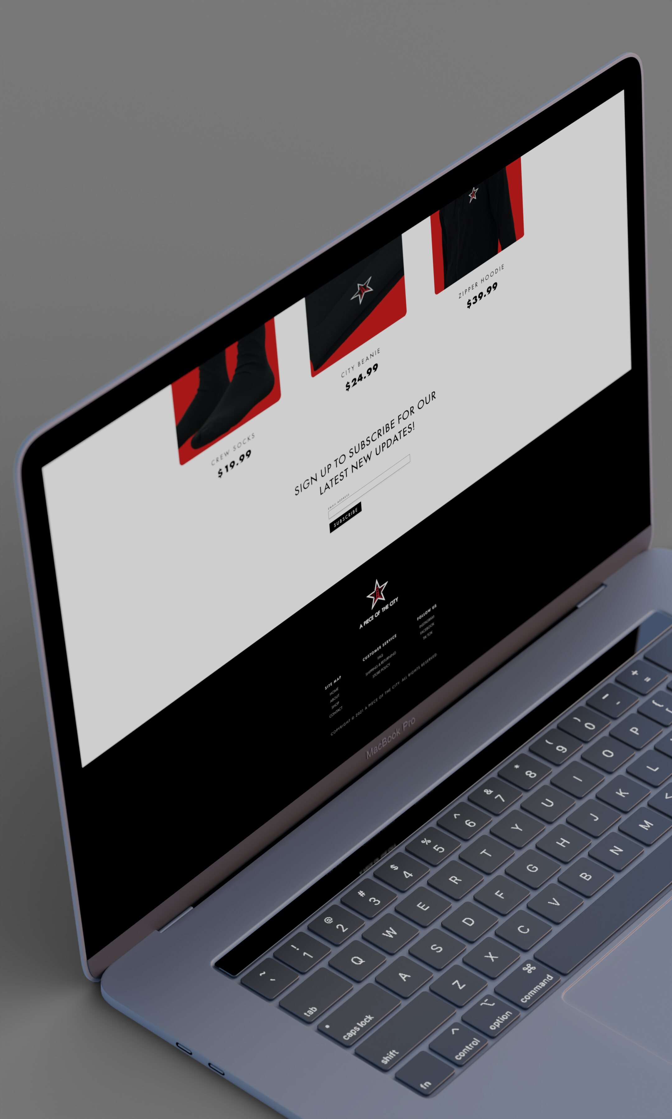 A Piece of the City — identity, apparel, retail work by Josue Bonilla (Pixel Sensei), image 8