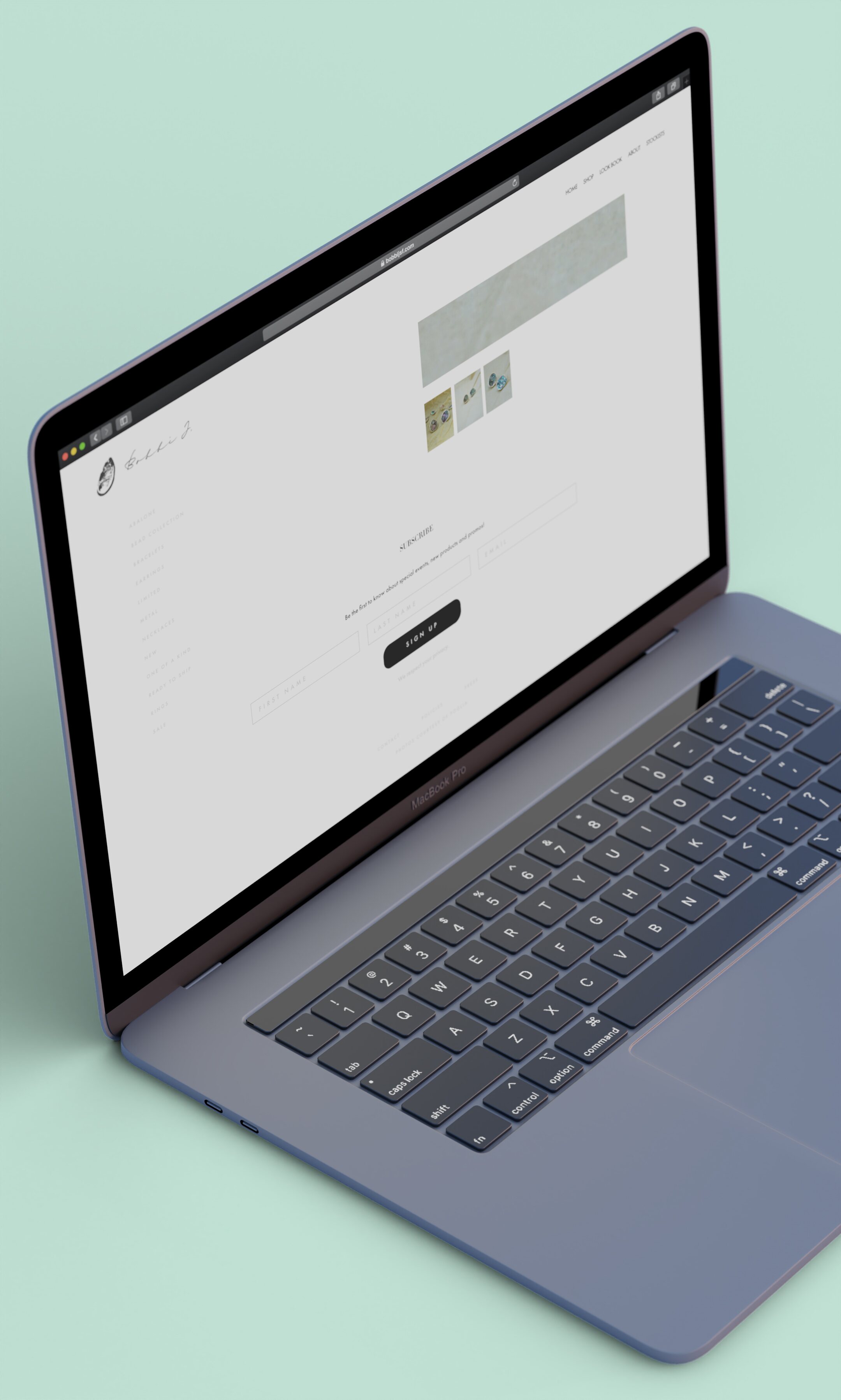 Bobbi J — E-commerce website experience