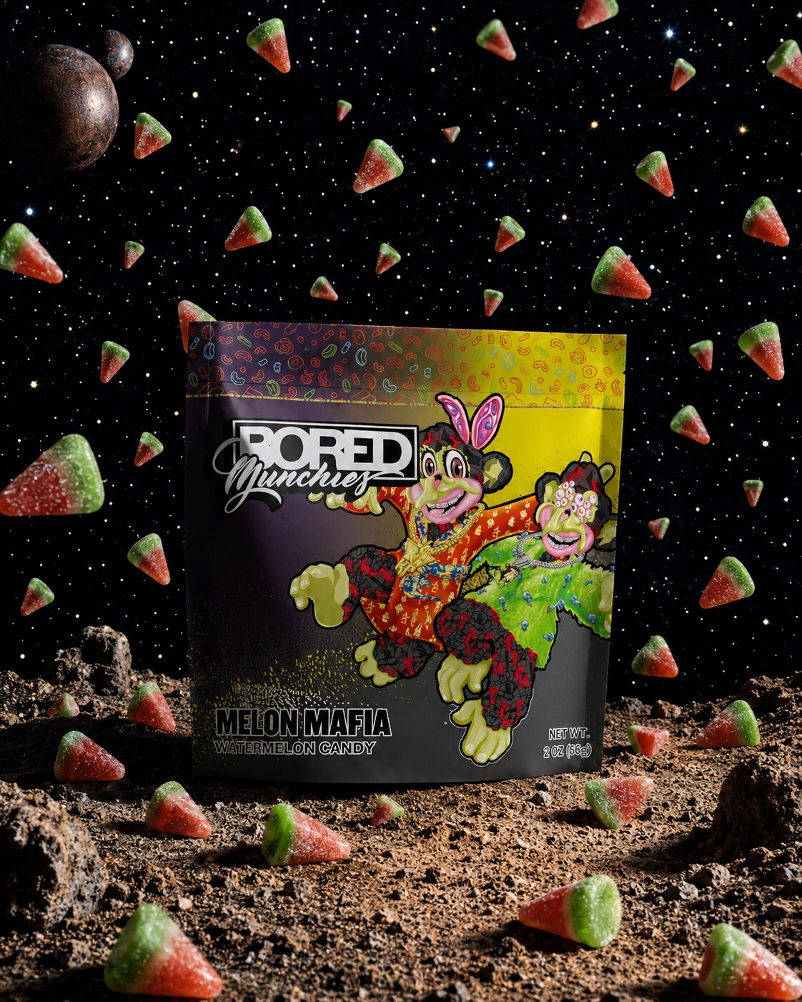 Bored Munchies — packaging, identity, 3d work by Josue Bonilla (Pixel Sensei), image 1