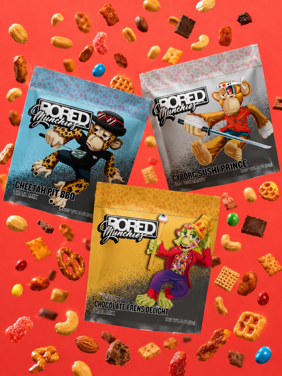 Bored Munchies — Flavor system lineup