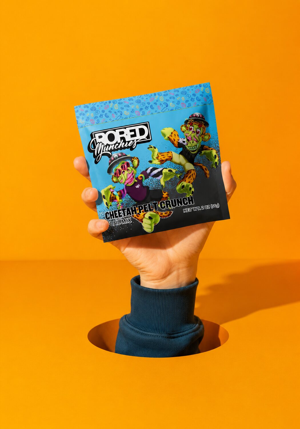 Bored Munchies — packaging, identity, 3d work by Josue Bonilla (Pixel Sensei), image 5