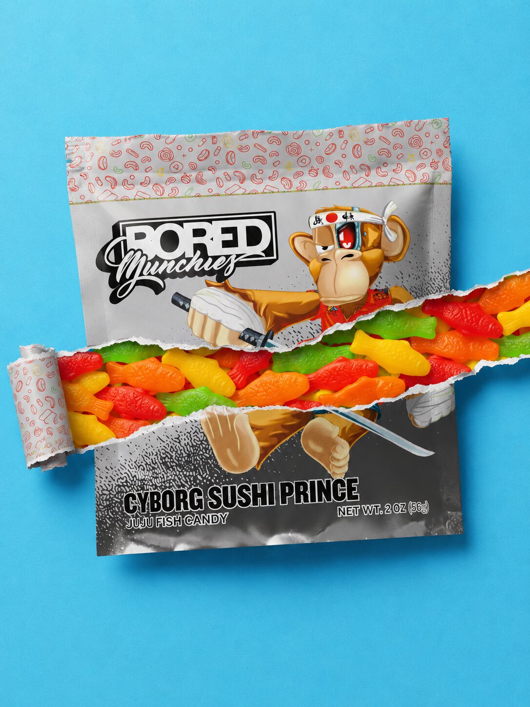 Bored Munchies — packaging, identity, 3d work by Josue Bonilla (Pixel Sensei), image 7