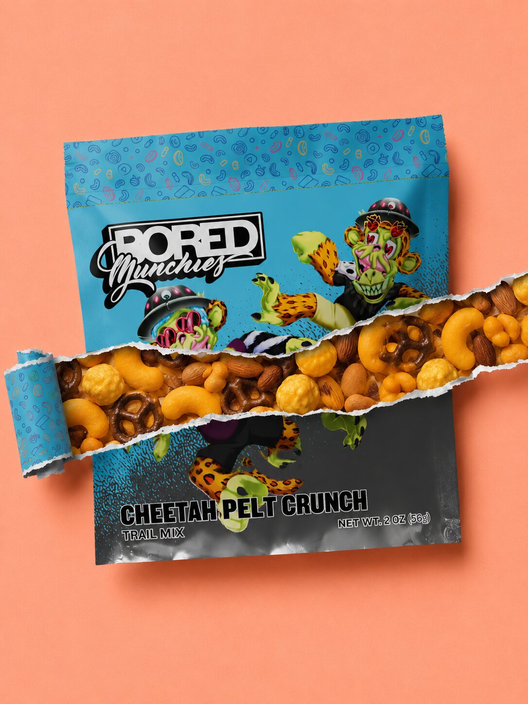Bored Munchies — packaging, identity, 3d work by Josue Bonilla (Pixel Sensei), image 10