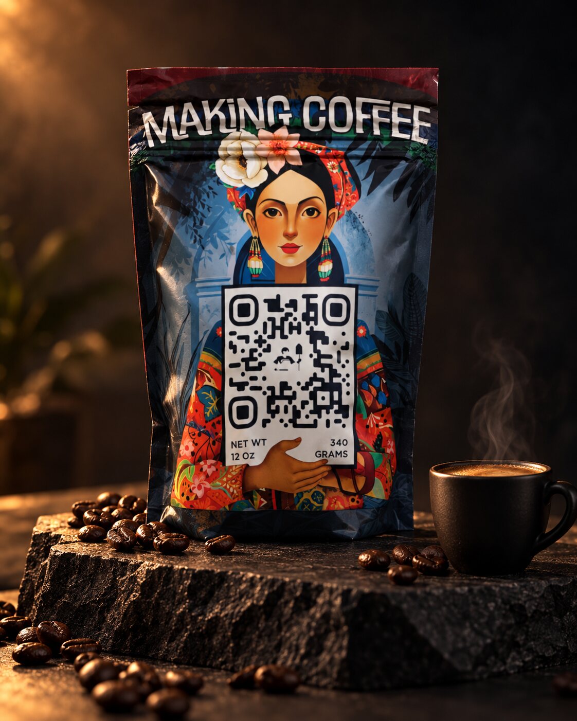 Making Coffee — packaging, identity, illustration work by Josue Bonilla (Pixel Sensei), image 1
