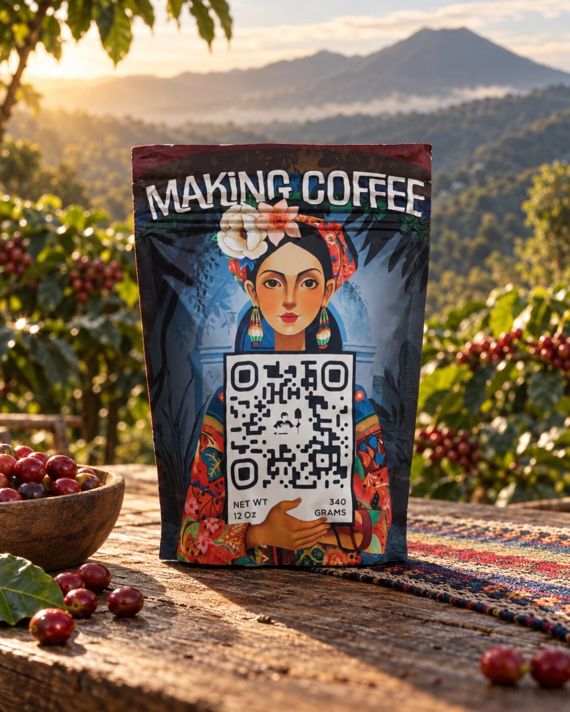 Making Coffee — Making Coffee packaging and campaign system